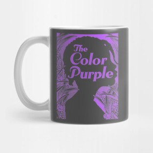 The Color Purple Paper Texture Mug