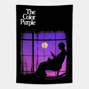 The Color Purple Aesthetic Vibe Tapestry