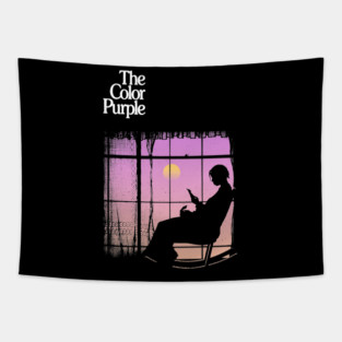 The Color Purple Aesthetic Vibe Tapestry
