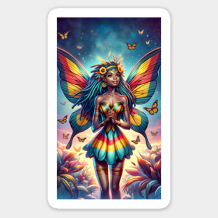 Zimbabwean Fairy Sticker