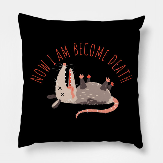 Possum: Possumheimer Pillow by DinoMike