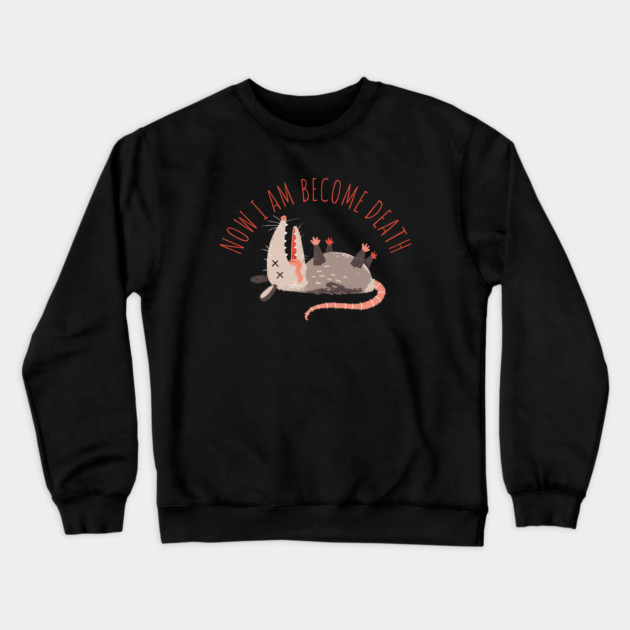 Possum: Possumheimer Crewneck Sweatshirt by DinoMike