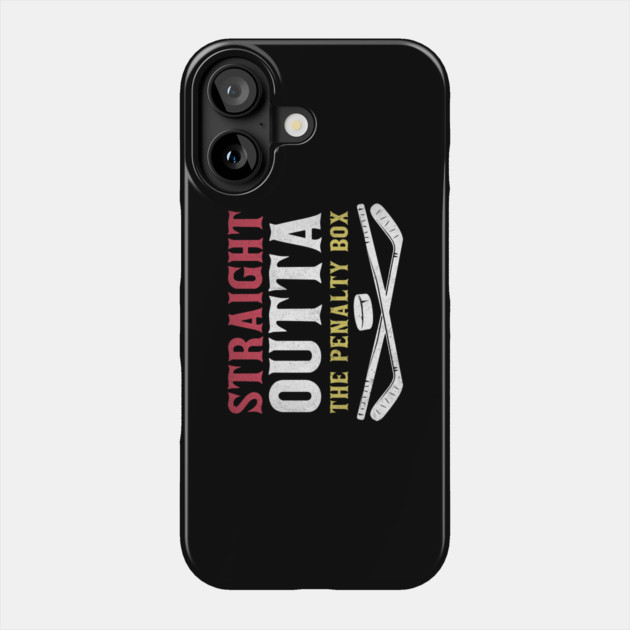 Straight Outta The Penalty Box Phone Case by The WYLD Tribe
