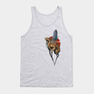 Salvador Dali dinosaur Tank Top