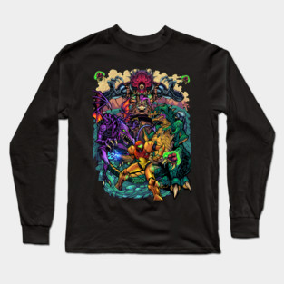 Metroid Tribute Long Sleeve T-Shirt