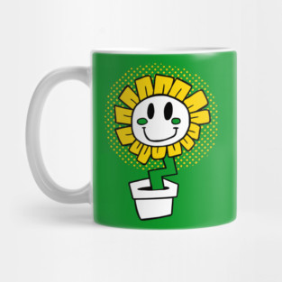 Happy Flower Pot Mug