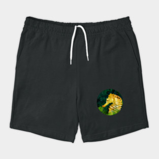 Yellow Seahorse Shorts