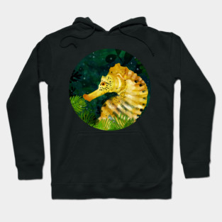 Yellow Seahorse Hoodie