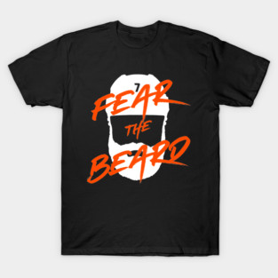Anaheim Ducks Radko Gudas Fear the Beard orange and white T-Shirt
