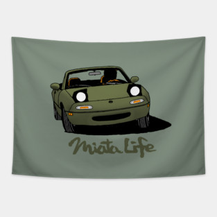 Miata Life Tapestry