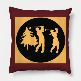 Couples Golf Pillow