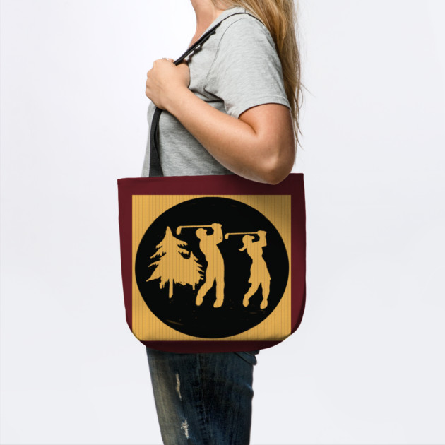 Couples Golf by DonWillisJrArt