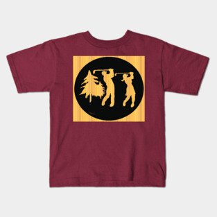 Couples Golf Kids T-Shirt