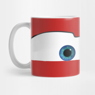 Lightning McQueen Eyes Mug