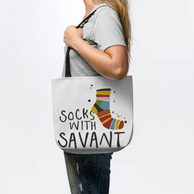 Socks with Savant by DIGITAL MERCH CREATIONS