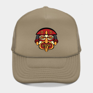 Native Americans Aztec Warrior Hat