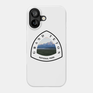 Grand Teton National Park shield Phone Case