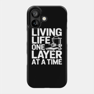 Cool 3D Printing Art For Men Women 3D Printing Printer Lover Phone Case