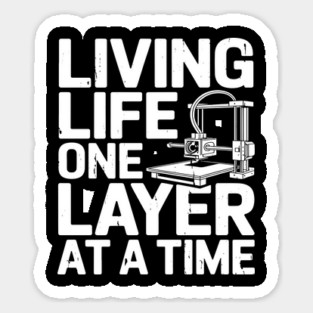 Cool 3D Printing Art For Men Women 3D Printing Printer Lover Magnet