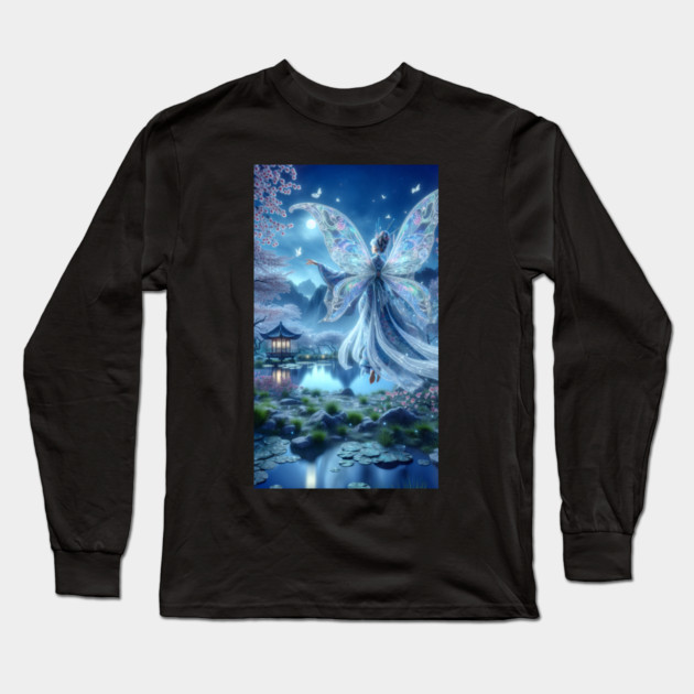 Chinese Fairy Long Sleeve T-Shirt by HolidayBug