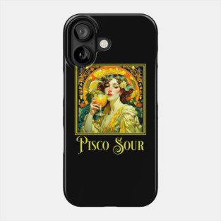 Art Nouveau Pisco Sour Phone Case
