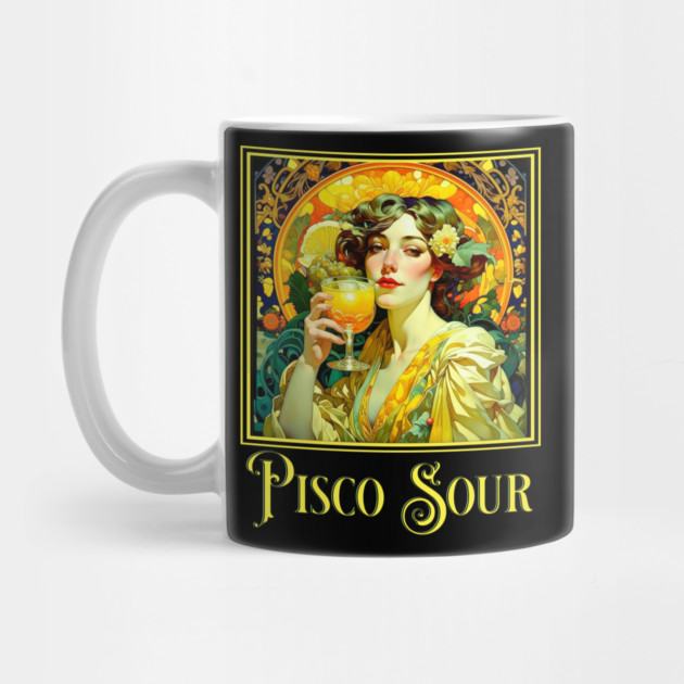 Art Nouveau Pisco Sour by HolidayBug