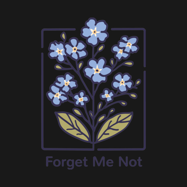 Forget Me Not Flower by CreativeSage