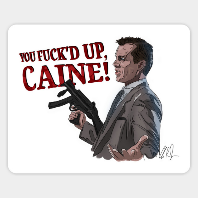 I Come In Peace: Cain Messed Up Magnet by 51Deesigns