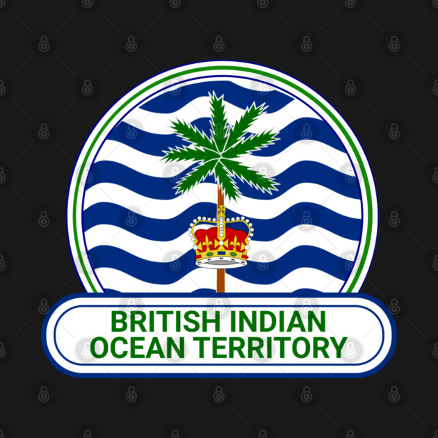 British Indian Ocean Territory Country Badge - British Indian Ocean Territory Flag by Yesteeyear