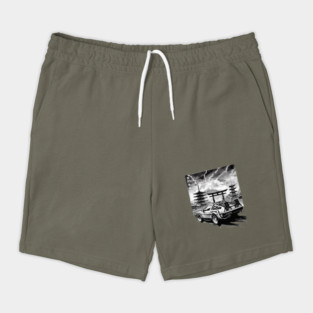 Back to the Japan Temple Shorts