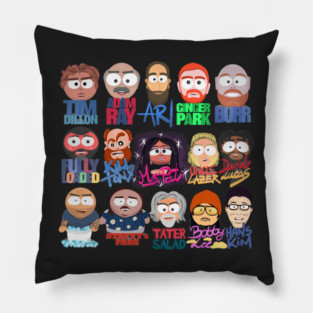 Stand Up Comedy Ultimate Collection  Cartoon Style Pillow