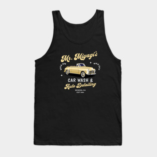 Mr. Miyagi's Car Wash & Auto Detailing - Est. 1984 Tank Top