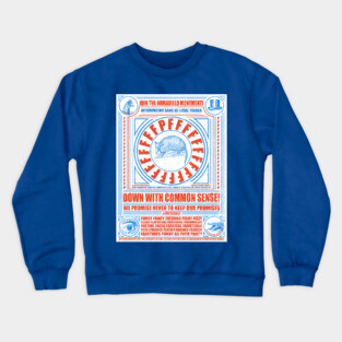 FFFFFFFFFFFFFFFFFFFP Campaign Poster Crewneck Sweatshirt