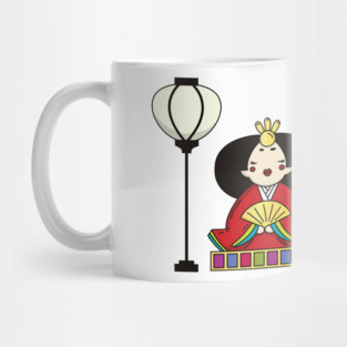 Colorful Hina Matsuri Dolls Mug