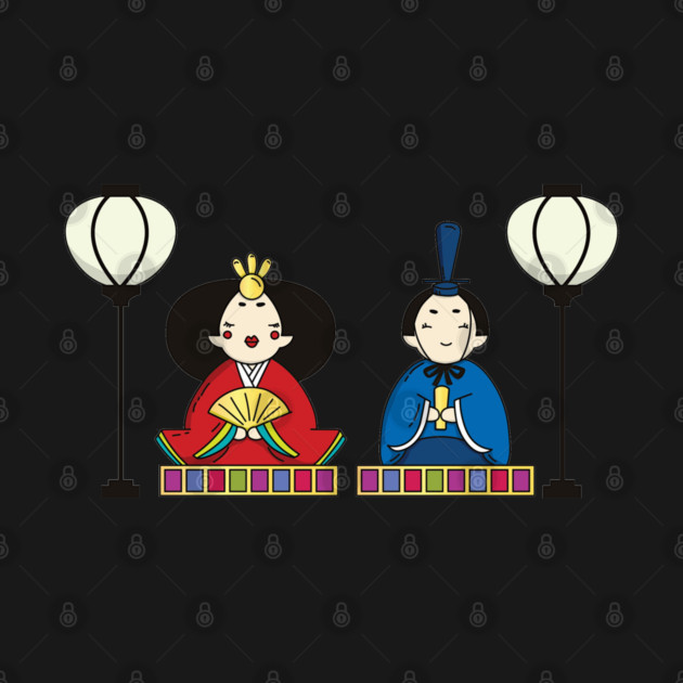 Colorful Hina Matsuri Dolls by HolidayBug