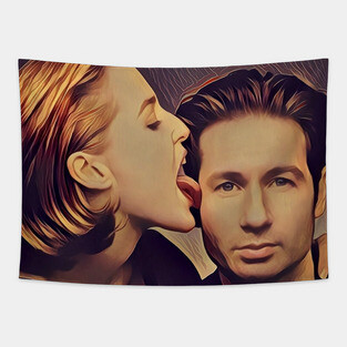X-Files fanart Tapestry