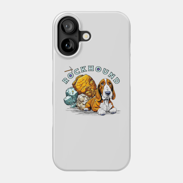 Rockhound Pun Phone Case by HolidayBug