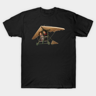 Concerning flight (of fancy) - Janeway and Chakotay T-Shirt
