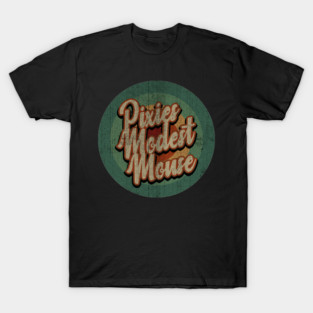 Circle Retro Vintage Pixies & Modest Mouse T-Shirt