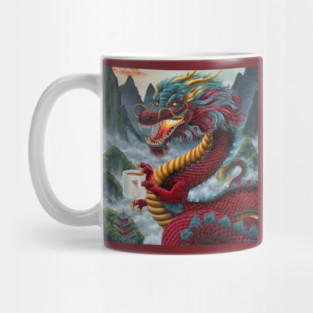 Zhulong Coffee Dragon Mug