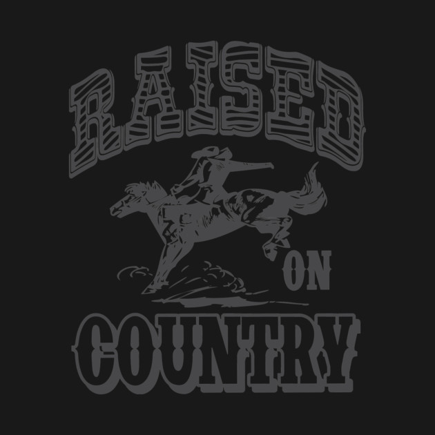 Raised on Country Country Concert T-shirt by stayfrostybro