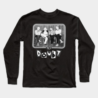 No doubt /// Vintage black and White Long Sleeve T-Shirt