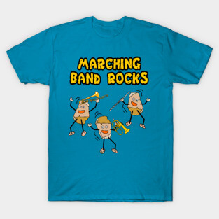 Marching Band Rocks T-Shirt