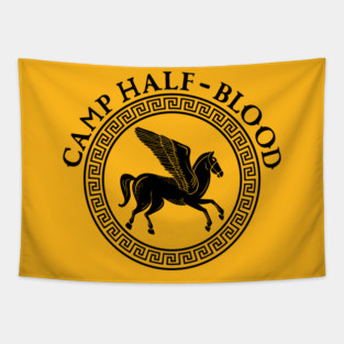 Camp Half-Blood Percy Jackson fanart Tapestry
