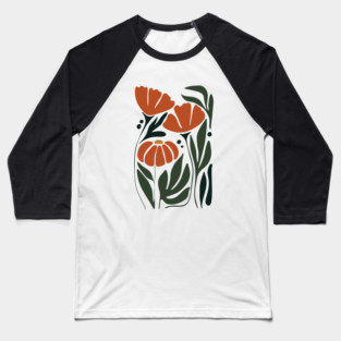 Flowers 14 Baseball T-Shirt