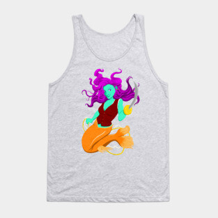 Anne the Pirate Mermaid Tank Top