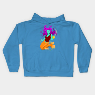 Anne the Pirate Mermaid Kids Hoodie