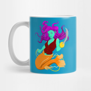 Anne the Pirate Mermaid Mug