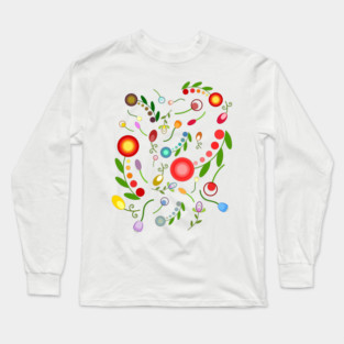 Floral pattern Long Sleeve T-Shirt