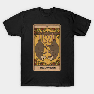 The Lovers - Possum Tarot T-Shirt